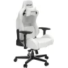 Anda Seat AD12XL Kaiser II Καρέκλα Gaming Δερματίνης με Ρυθμιζόμενα Μπράτσα White