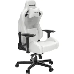 Anda Seat AD12XL Kaiser II Καρέκλα Gaming Δερματίνης με Ρυθμιζόμενα Μπράτσα White