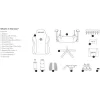 Anda Seat Phantom 3 Καρέκλα Gaming Δερματίνης με Ρυθμιζόμενα Μπράτσα Elegant Black