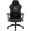 Anda Seat Phantom 3 Καρέκλα Gaming Δερματίνης με Ρυθμιζόμενα Μπράτσα Elegant Black