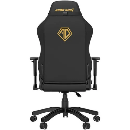 Anda Seat Phantom 3 Καρέκλα Gaming Δερματίνης με Ρυθμιζόμενα Μπράτσα Elegant Black