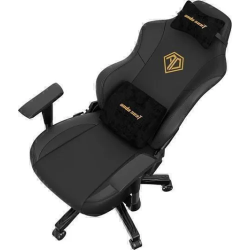 Anda Seat Phantom 3 Καρέκλα Gaming Δερματίνης με Ρυθμιζόμενα Μπράτσα Elegant Black