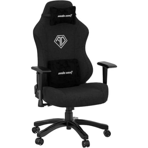 Anda Seat Phantom 3 Large Υφασμάτινη Καρέκλα Gaming με Ρυθμιζόμενα Μπράτσα Carbon Black