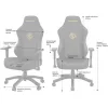 Anda Seat Phantom 3 Large Υφασμάτινη Καρέκλα Gaming με Ρυθμιζόμενα Μπράτσα Carbon Black