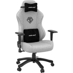 Anda Seat Phantom 3 Υφασμάτινη Καρέκλα Gaming με Ρυθμιζόμενα Μπράτσα Γκρι