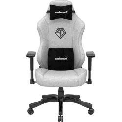 Anda Seat Phantom 3 Υφασμάτινη Καρέκλα Gaming με Ρυθμιζόμενα Μπράτσα Γκρι