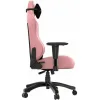 Anda Seat Phantom 3 Καρέκλα Gaming Δερματίνης με Ρυθμιζόμενα Μπράτσα Creamy Pink