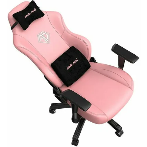 Anda Seat Phantom 3 Καρέκλα Gaming Δερματίνης με Ρυθμιζόμενα Μπράτσα Creamy Pink