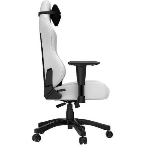 Anda Seat Phantom 3 Καρέκλα Gaming Δερματίνης με Ρυθμιζόμενα Μπράτσα Cloudy White