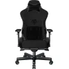 Anda Seat AD12XLLA T-Pro II Υφασμάτινη Καρέκλα Gaming με Ρυθμιζόμενα Μπράτσα Μαύρη