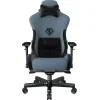Anda Seat AD12XLLA T-Pro II Υφασμάτινη Καρέκλα Gaming με Ρυθμιζόμενα Μπράτσα Μαύρο/Μπλε