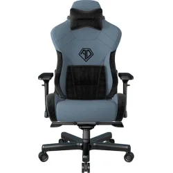 Anda Seat AD12XLLA T-Pro II Υφασμάτινη Καρέκλα Gaming με Ρυθμιζόμενα Μπράτσα Μαύρο/Μπλε