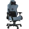 Anda Seat AD12XLLA T-Pro II Υφασμάτινη Καρέκλα Gaming με Ρυθμιζόμενα Μπράτσα Μαύρο/Μπλε