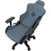 Anda Seat AD12XLLA T-Pro II Υφασμάτινη Καρέκλα Gaming με Ρυθμιζόμενα Μπράτσα Μαύρο/Μπλε