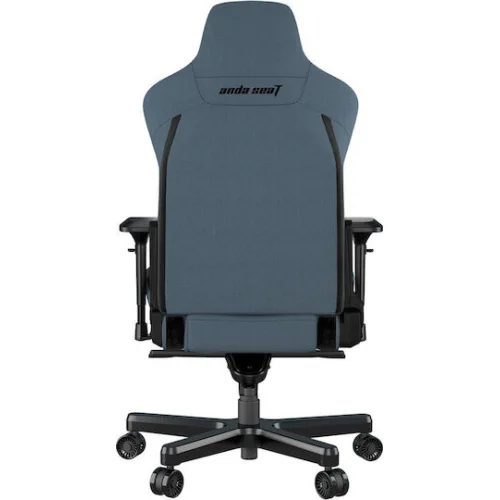Anda Seat AD12XLLA T-Pro II Υφασμάτινη Καρέκλα Gaming με Ρυθμιζόμενα Μπράτσα Μαύρο/Μπλε