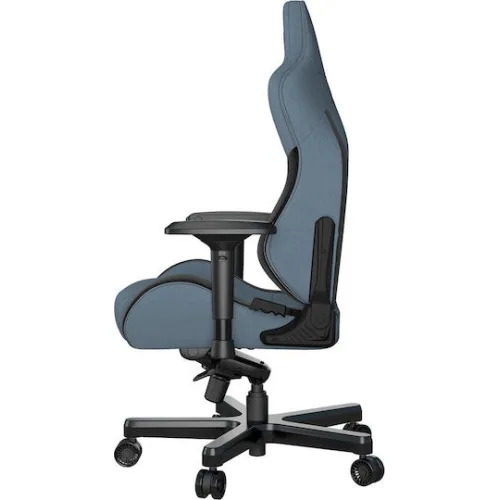 Anda Seat AD12XLLA T-Pro II Υφασμάτινη Καρέκλα Gaming με Ρυθμιζόμενα Μπράτσα Μαύρο/Μπλε