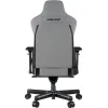 Anda Seat AD12XLLA T-Pro II Υφασμάτινη Καρέκλα Gaming με Ρυθμιζόμενα Μπράτσα Μαυρο/Γκρι