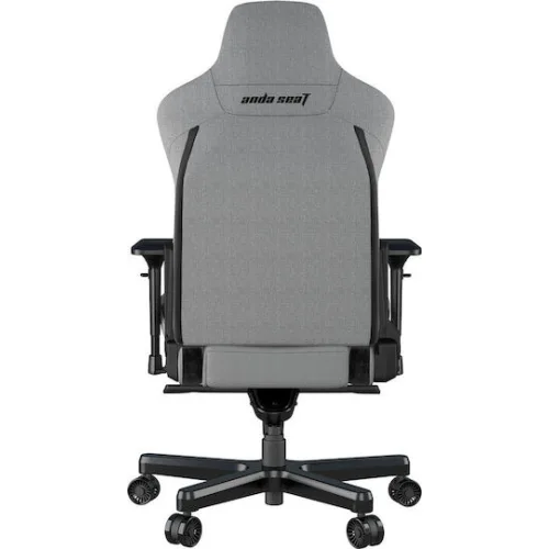 Anda Seat AD12XLLA T-Pro II Υφασμάτινη Καρέκλα Gaming με Ρυθμιζόμενα Μπράτσα Μαυρο/Γκρι