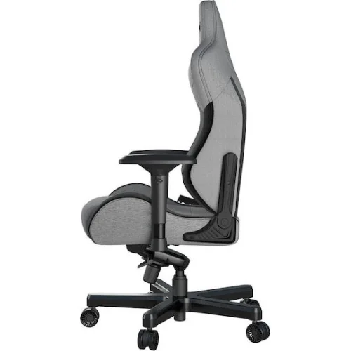 Anda Seat AD12XLLA T-Pro II Υφασμάτινη Καρέκλα Gaming με Ρυθμιζόμενα Μπράτσα Μαυρο/Γκρι