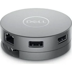 Dell DA310 USB-C Docking Station με HDMI/DisplayPort 4K PD Ethernet Ασημί