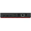 Lenovo ThinkPad Universal 90W USB-C Docking Station με HDMI/DisplayPort 4K PD Ethernet και συνδεση 3 Οθονών Μαύρο