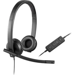 Logitech H570e Stereo On Ear Multimedia Ακουστικά με μικροφωνο και σύνδεση USB Logitech H570e Stereo On Ear Multimedia Ακουστικά με μικροφωνο και σύνδεση USB
