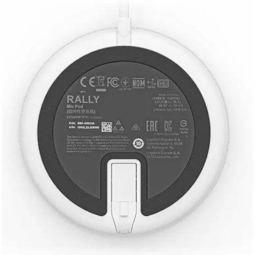 LOGITECH Rally Expansion Microphones White