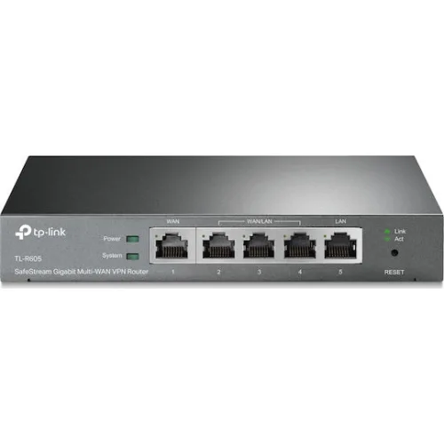 TP-LINK ER605 v1 Router με 4 Θύρες Gigabit Ethernet