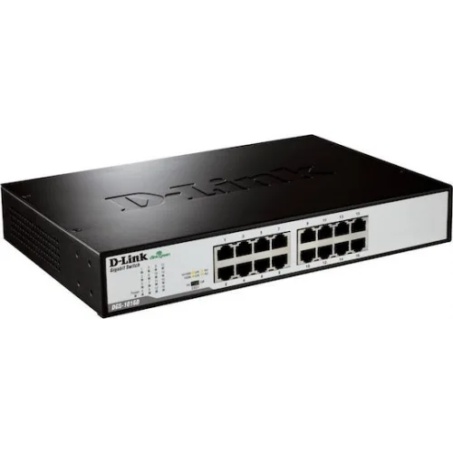 D-Link DGS-1016D/E Unmanaged L2 Switch με 16 Θύρες Ethernet D-Link DGS-1016D/E Unmanaged L2 Switch με 16 Θύρες Ethernet