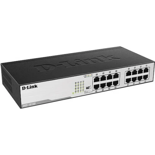 D-Link DGS-1016D/E Unmanaged L2 Switch με 16 Θύρες Ethernet D-Link DGS-1016D/E Unmanaged L2 Switch με 16 Θύρες Ethernet