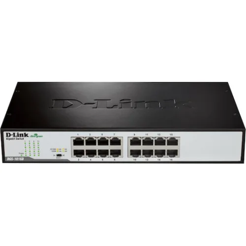 D-Link DGS-1016D/E Unmanaged L2 Switch με 16 Θύρες Ethernet D-Link DGS-1016D/E Unmanaged L2 Switch με 16 Θύρες Ethernet