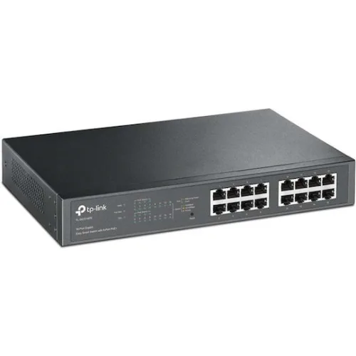 TP-LINK TL-SG1016PE v3 Unmanaged L2 PoE+ Switch με 16 Θύρες Gigabit (1Gbps) Ethernet