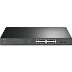 TP-LINK TL-SG1218MPE v1 Managed L2 PoE+ Switch με 16 Θύρες Gigabit (1Gbps) Ethernet και 2 SFP Θύρες