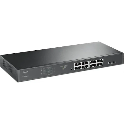 TP-LINK TL-SG1218MPE v1 Managed L2 PoE+ Switch με 16 Θύρες Gigabit (1Gbps) Ethernet και 2 SFP Θύρες