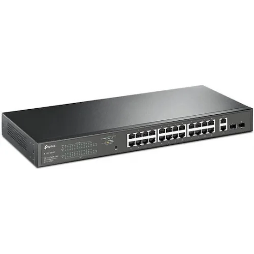 TP-LINK TL-SG1428PE v2 Managed L2 PoE+ Switch με 26 Θύρες Gigabit (1Gbps) Ethernet και 2 SFP Θύρες