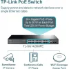 TP-LINK TL-SG1428PE v2 Managed L2 PoE+ Switch με 26 Θύρες Gigabit (1Gbps) Ethernet και 2 SFP Θύρες