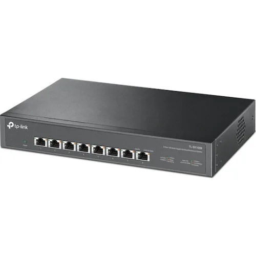 TP-LINK TL-SX1008 v1 Unmanaged L2 Switch με 8 Θύρες Gigabit (10Gbps) Ethernet