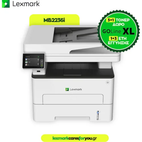 Lexmark MB2236i Ασπρόμαυρο Πολυμηχάνημα Laser με WiFi και Mobile Print