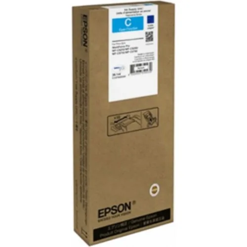 Epson Γνήσιο Μελάνι Εκτυπωτή InkJet Κυανό (C13T11D240)
