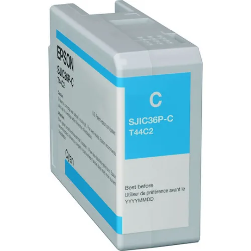 Epson T44C2 Γνήσιο Μελάνι Εκτυπωτή InkJet Κυανό (C13T44C240)