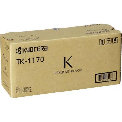 Kyocera TK-1170 Γνήσιο Toner Laser Εκτυπωτή Μαύρο 7200 Σελίδων (1T02S50NL0)