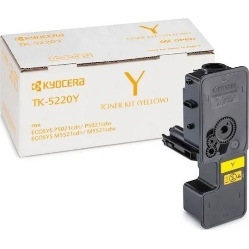 Kyocera TK-5220Y Γνήσιο Toner Laser Εκτυπωτή Κίτρινο 1200 Σελίδων (1T02R9ANL1) Kyocera TK-5220Y Γνήσιο Toner Laser Εκτυπωτή Κίτρινο 1200 Σελίδων (1T02R9ANL1)