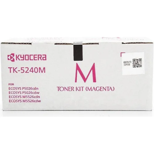 Kyocera TK-5240M Γνήσιο Toner Laser Εκτυπωτή Ματζέντα 3000 Σελίδων (1T02R7BNL0)