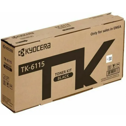 Kyocera TK-6115 Γνήσιο Toner Laser Εκτυπωτή Μαύρο 15000 Σελίδων (1T02P10NL0)