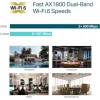 TP-LINK EAP620HD v1 WiFi Mesh Network Access Point Wi‑Fi 6 Dual Band (2.4 & 5GHz)