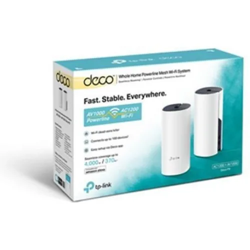 TP-LINK Deco P9 v1 WiFi Mesh Network Access Point Wi‑Fi 5 Dual Band (2.4 & 5GHz) σε Διπλό Kit