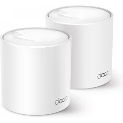 TP-LINK Deco X60 v3.20 WiFi Mesh Network Access Point Wi‑Fi 6 Dual Band (2.4 & 5GHz) σε Διπλό Kit