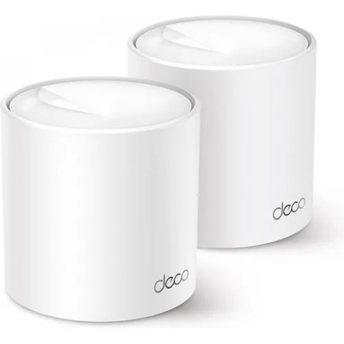 TP-LINK Deco X60 v3.20 WiFi Mesh Network Access Point Wi‑Fi 6 Dual Band (2.4 & 5GHz) σε Διπλό Kit