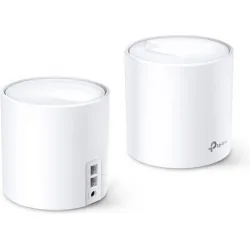 TP-LINK Deco X60 v3.20 WiFi Mesh Network Access Point Wi‑Fi 6 Dual Band (2.4 & 5GHz) σε Διπλό Kit