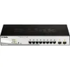 D-Link DGS-1210-08P Managed L2 PoE Switch με 8 Θύρες Gigabit (1Gbps) Ethernet και 2 SFP Θύρες